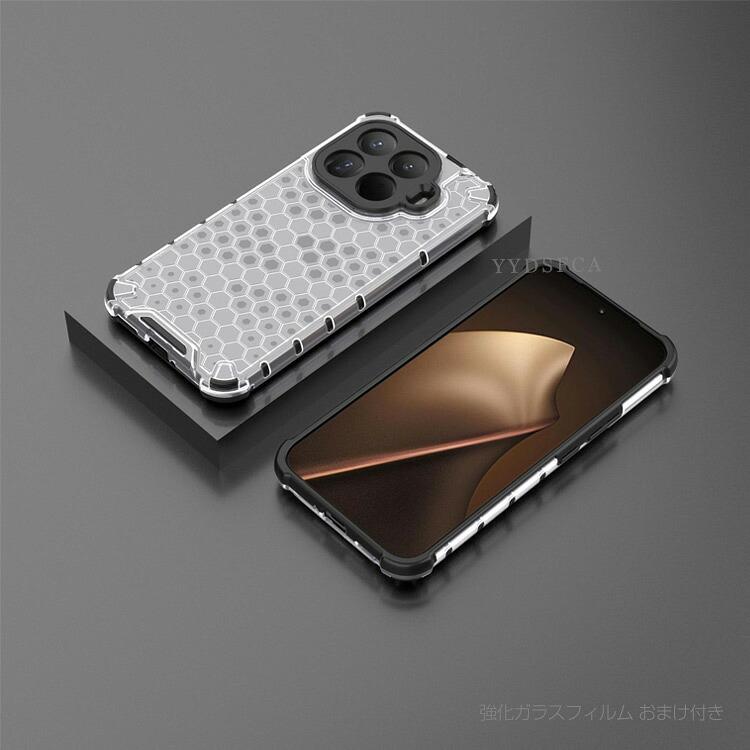 Xiaomi（シャオミ） Xiaomi 15T 15T Pro用の衝撃に強い TPU+PC素材
