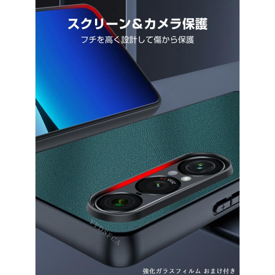 SONY Xperia 1 VIII 10 用の衝撃に強い PUレザー 耐衝撃 便利 実用