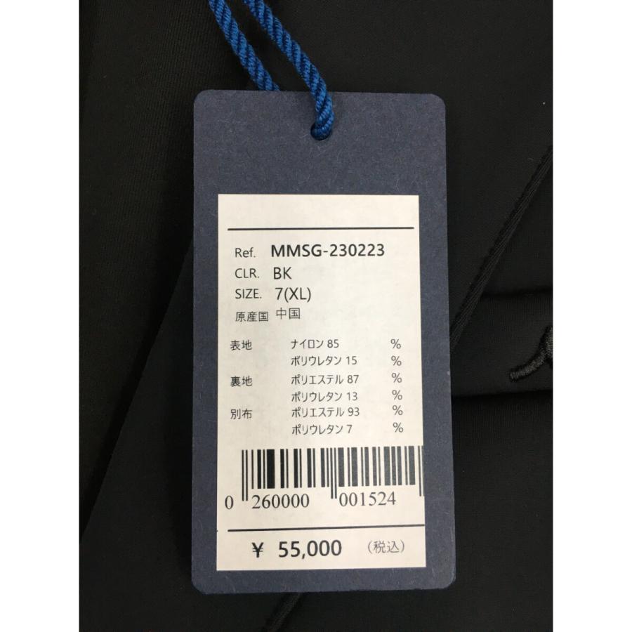 coco 未使用品【値下げ】 ムータマリン muta MARINE メンズ テーラードジャケット 7(XL) 黒 ナイロンジャージシングルジャケット 87354_4