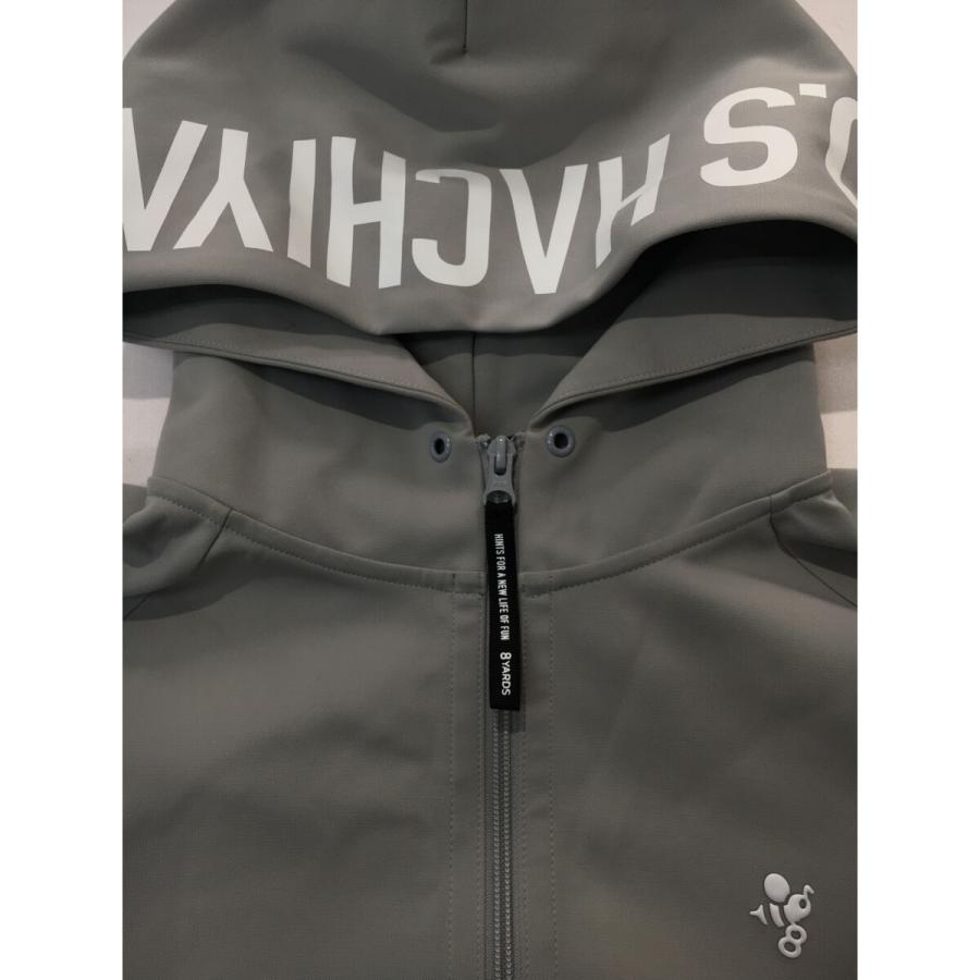 coco 中古【値下げ】 ハチヤーズ 8YARDS メンズ パーカー L グレー 
