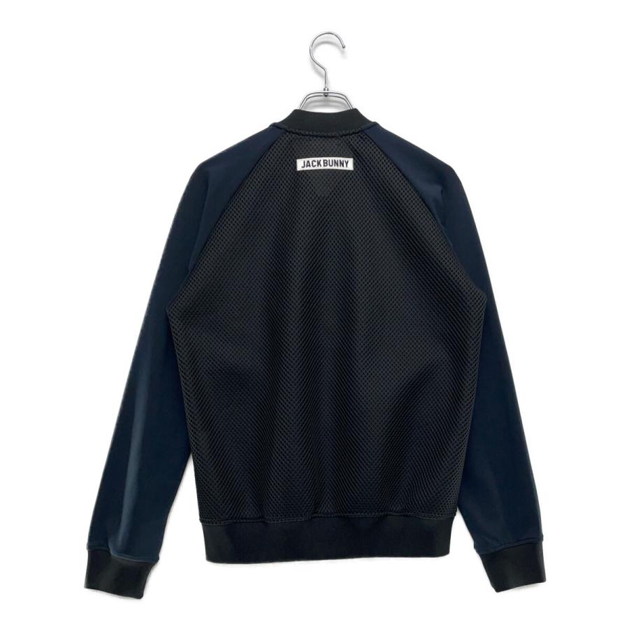 coco 中古【値下げ】 ジャックバニー Jack Bunny!! メンズ ブルゾン 4(M) 黒×紺 長袖　メッシュ レターパックプラス発送可 98163_1