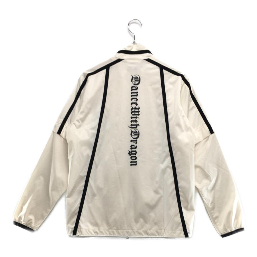 coco 中古【値下げ】 ダンスウィズドラゴン メンズ フルジップアウター 2(M) 白 薄手 メッシュ裏地 2WAY レターパックプラス発送可 98223_1