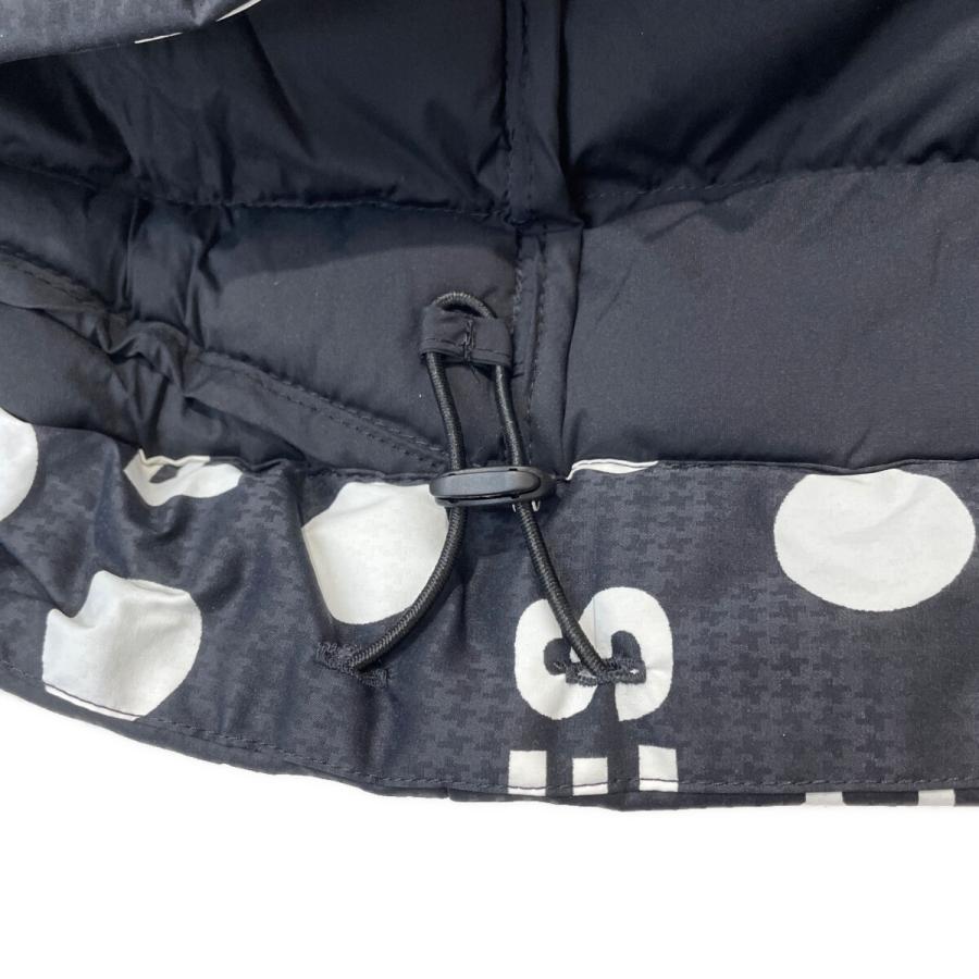 coco 未使用品【値下げ】 パーリーゲイツ レディース ジャケット 2(L) 濃紺×白 長袖ダブルジップアウター 中綿 ロゴ ドット 98276_6