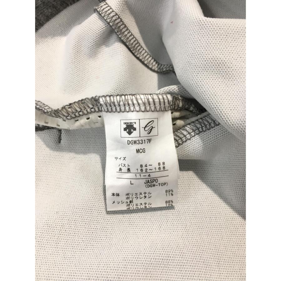 DESCENTE GOLF 中古【SALE】 デサントゴルフ レディース ベスト L 杢