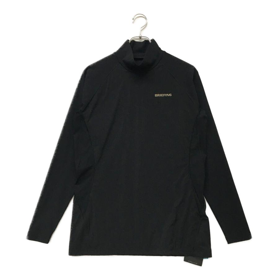 BRIEFING GOLF モックネックシャツ ブラック BRIEFING（ブリーフィング） 未使用品【SALE】ブリーフィング メンズ