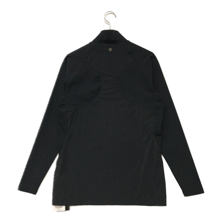 未使用級　BRIEFING ブリーフィング　ロゴ総柄　モックネック　ブラック BRIEFING（ブリーフィング） 未使用品【SALE】ブリーフィング メンズ