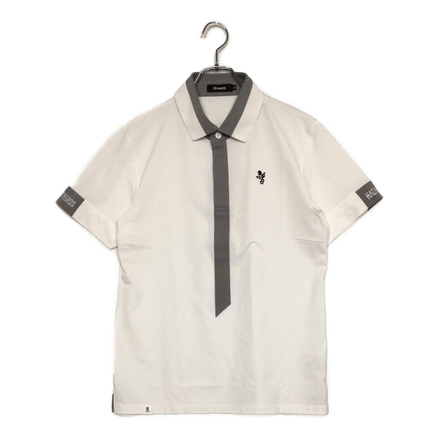 8YARDS ハチヤーズ　ポロシャツLサイズ coco 中古【値下げ】 ハチヤーズ 8YARDS メンズ 半袖ポロシャツ L 白