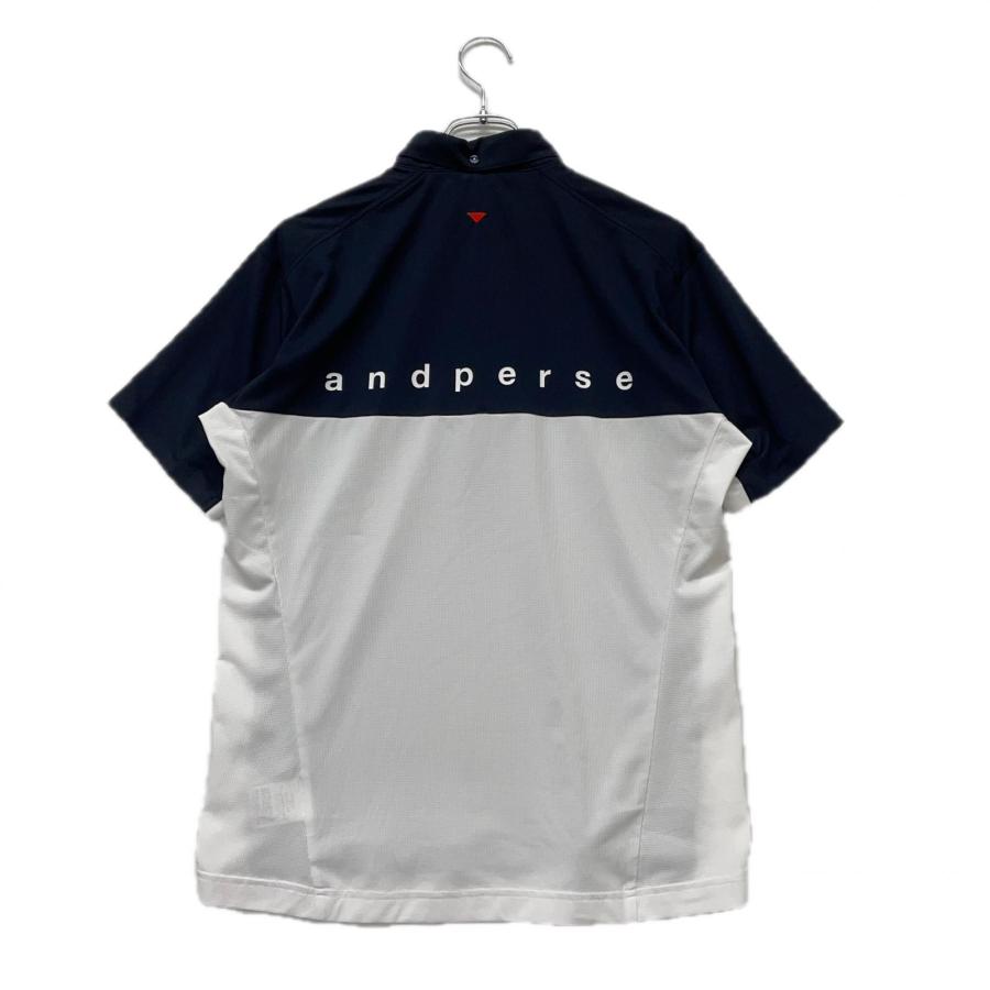 coco 未使用品 アンパスィ and per se メンズ 半袖ポロシャツ M 青 ブルー 2024年春夏 楽天市場】40%OFF セール and per se アンパスィ メンズ ゴルフ