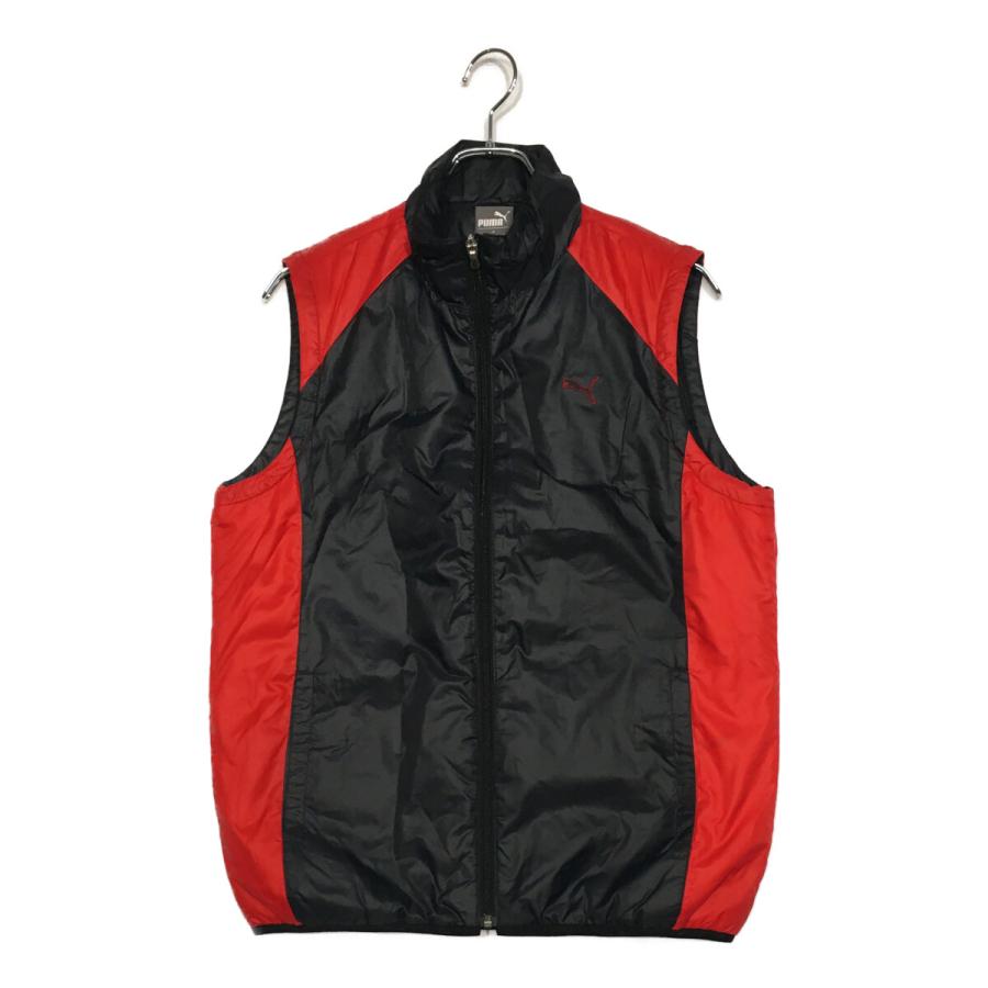 PUMA（プーマ） coco 中古【値下げ】 メンズ ベスト M 黒×赤 ブラック 