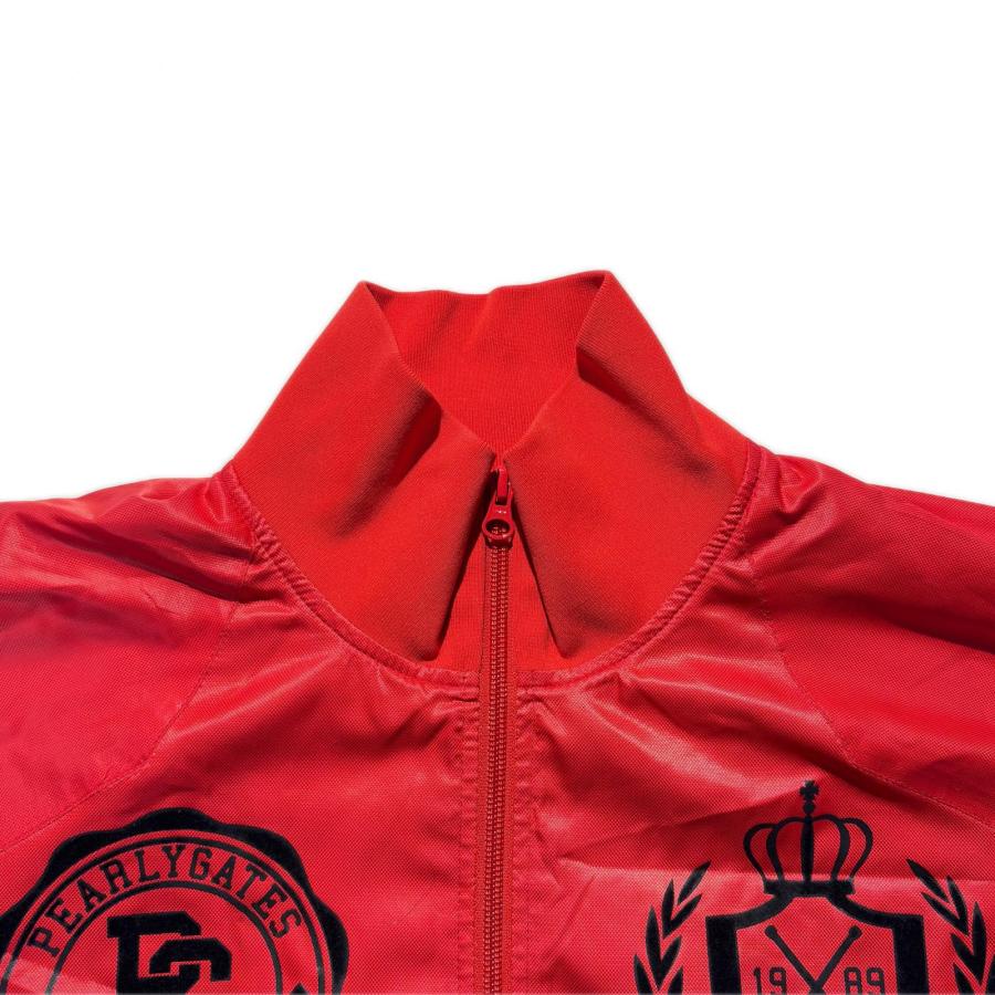 coco 中古 パーリーゲイツ PEARLY GATES メンズ ダブルジップアウター 4(M) 赤 レッド 蓄熱裏地 防寒 レターパックプラス発送可 104837_2