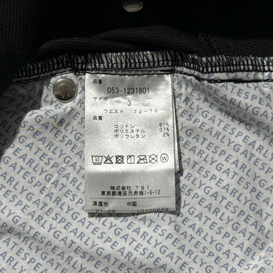 PEARLY GATES（パーリーゲイツ） coco 中古 メンズ パンツ 3(S) 黒