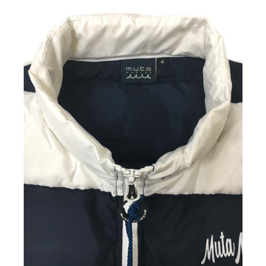 【超人気/完売品】muta MARINE ムータマリン ダウンベスト サイズ8 muta MARINE GOLF ムータマリンゴルフ メンズ レディース CROSS HEAT