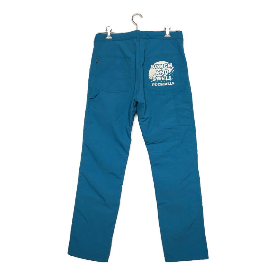 新品正規品【ROUGH&SWELL/L】裏起毛キルティング中綿パンツフリース防寒 新品正規品【ROUGH&SWELL/L】裏起毛キルティング中綿パンツフリース