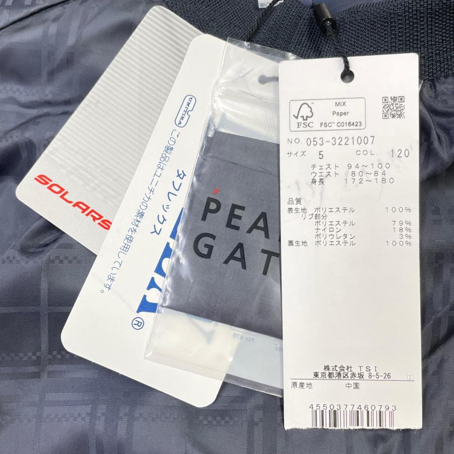 coco 未使用品【値下げ】 パーリーゲイツ メンズ スニードジャック 5(L) 紺 ネイビー 撥水 透湿 保温 レターパックプラス発送可 108491_7
