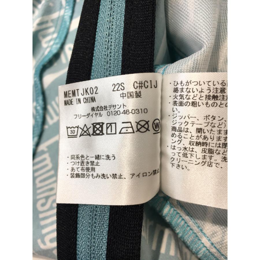 coco 中古【値下げ】 マンシングウェア メンズ ブルゾン LL 水色 長袖クルーネック 薄手 レターパックプラス発送可 108722_5