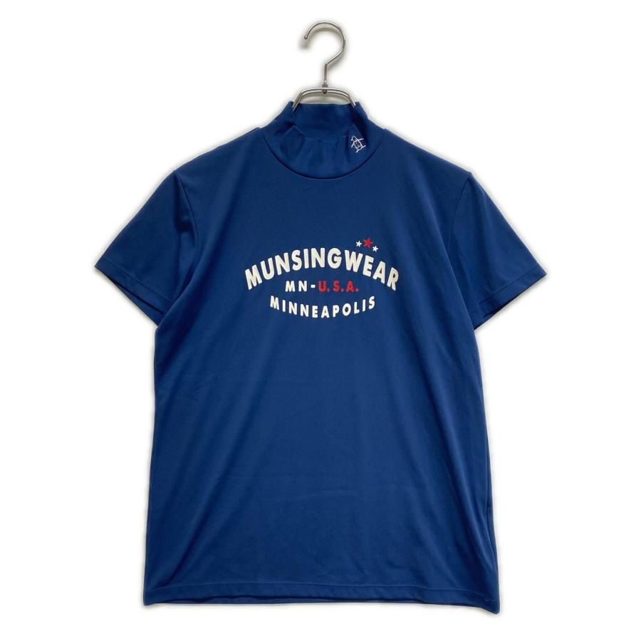 Munsingwear - coco 中古 マンシングウェア Munsing wear レディース 長袖シャツ 3L 紺 ネイビー ハイネック coco 中古 マンシングウェア Munsing wear レディース 半袖シャツ L 紺