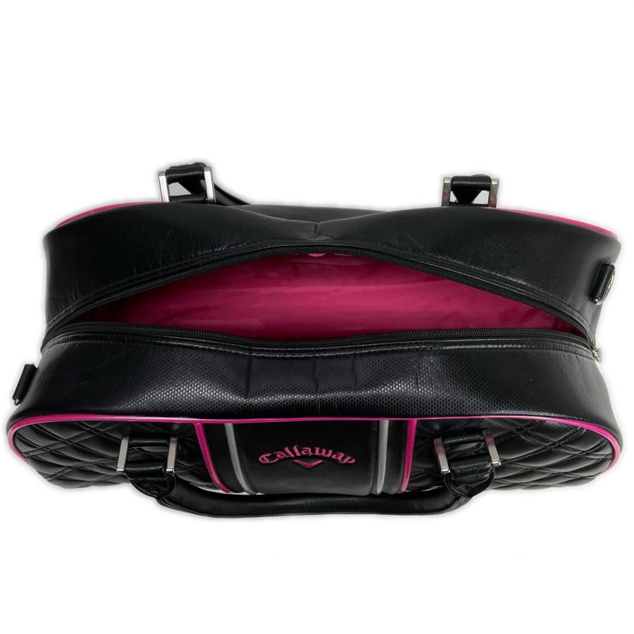 coco 中古 キャロウェイ Callaway ボストンバッグ 黒 ブラック
