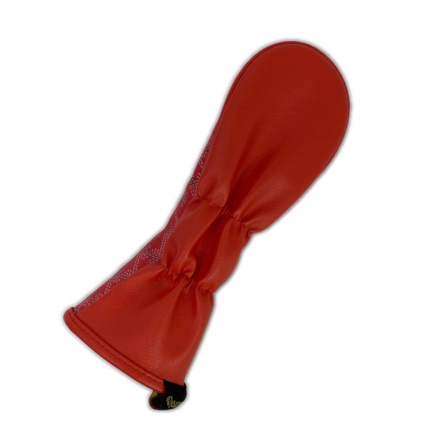 Resurrection coco 未使用品 レザレクション ヘッドカバー レッド系