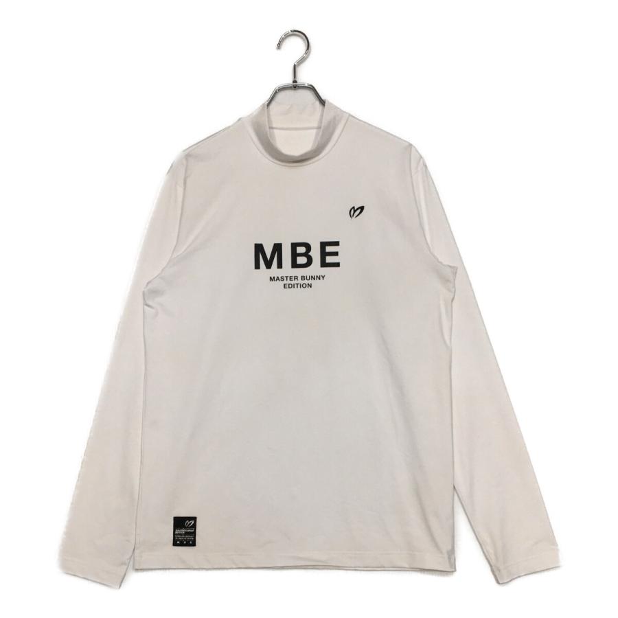 MASTER BUNNY EDITION モックネックシャツ ホワイト ゴルフ MASTER BUNNY EDITION（マスターバニーエディション） 中古 メンズ