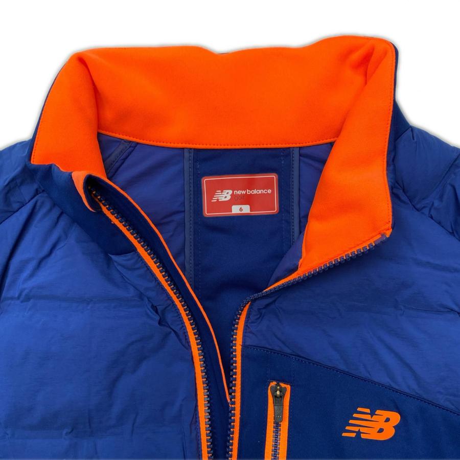 ニューバランスゴルフ フルジップ ウインドブレーカー オレンジ サイズ6 New Balance Golf（ニューバランスゴルフ） 中古 メンズ ダウン