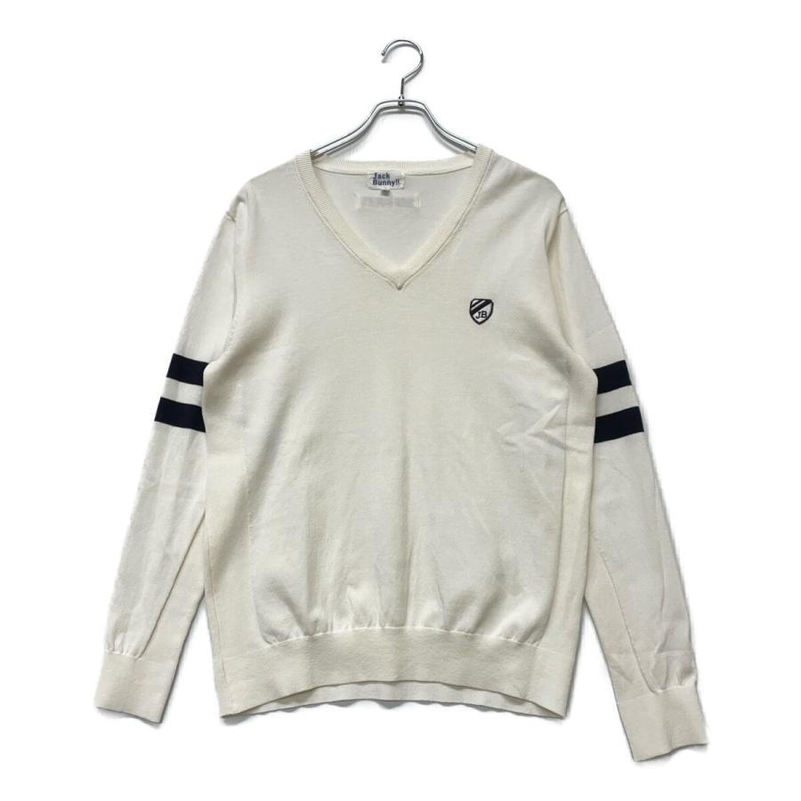 ジャックバニー　ゴルフ　新品未使用　セーター Jack Bunny!!（ジャックバニー） coco 中古 メンズ セーター 4(M) 白
