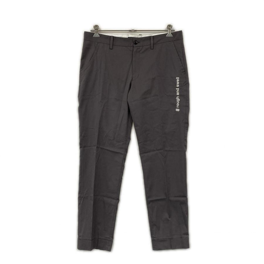 未使用品 ラフ＆スウェル rough&swell メンズ パンツ XL グレー ロゴ