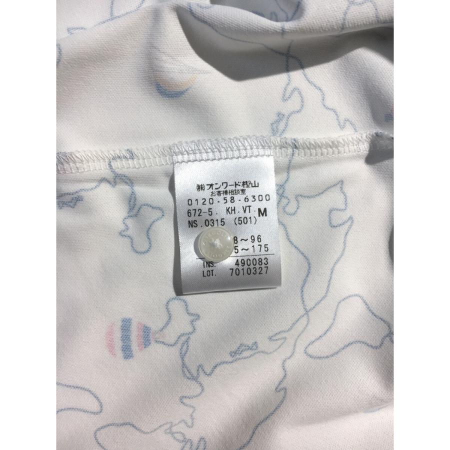 23区GOLF coco 未使用品 23区ゴルフ メンズ 半袖ポロシャツ M 白系 総