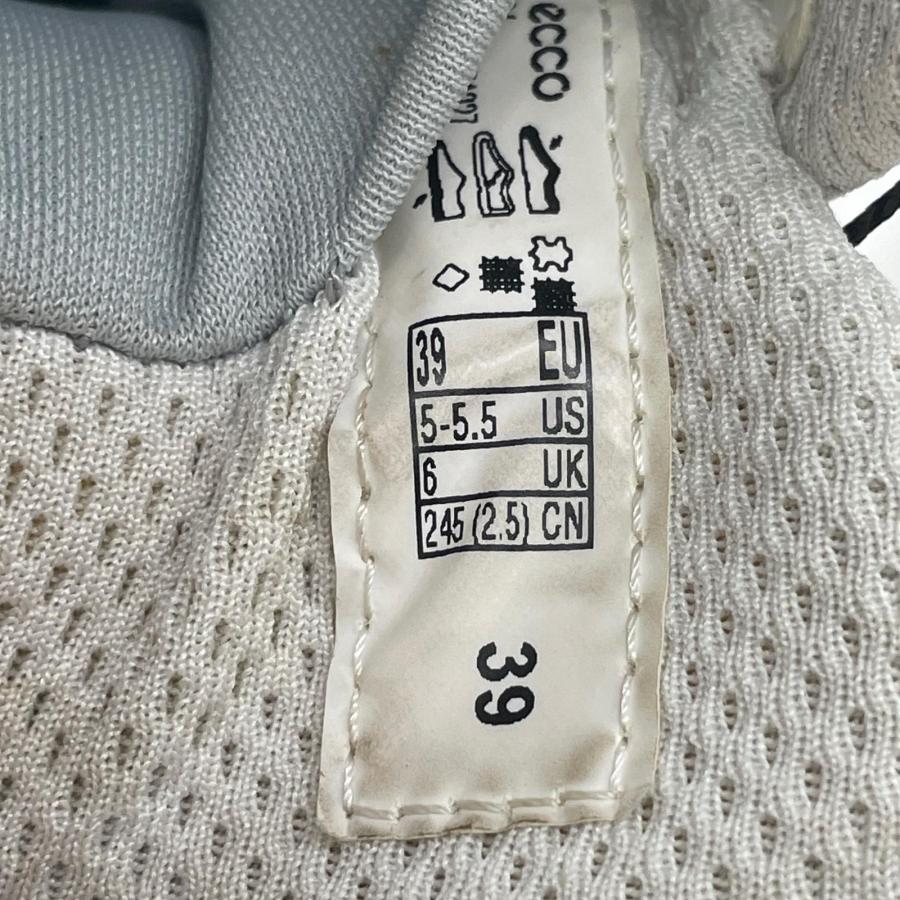 ecco（エコー） coco 中古 ゴルフシューズ EU39 24.5cm ホワイト