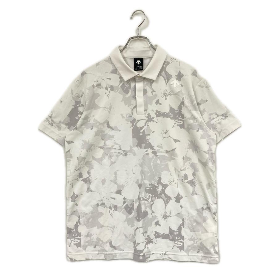 DESCENTE GOLF 中古 デサントゴルフ メンズ 半袖ポロシャツ O(LL) 白