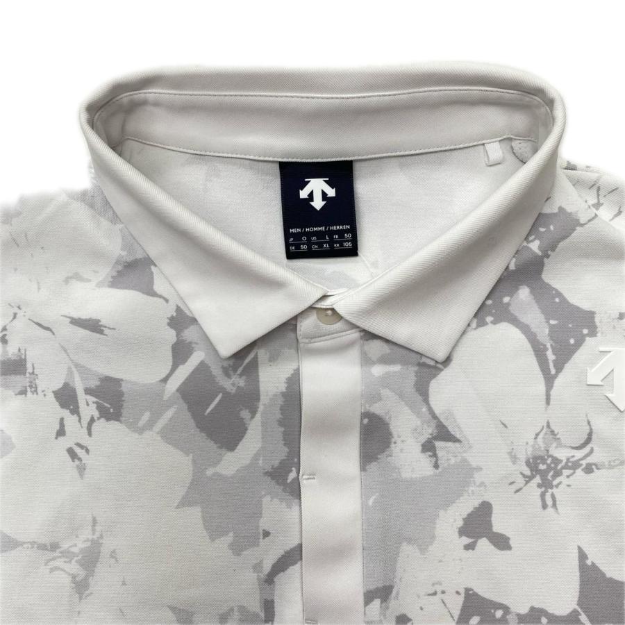DESCENTE GOLF 中古 デサントゴルフ メンズ 半袖ポロシャツ O(LL) 白