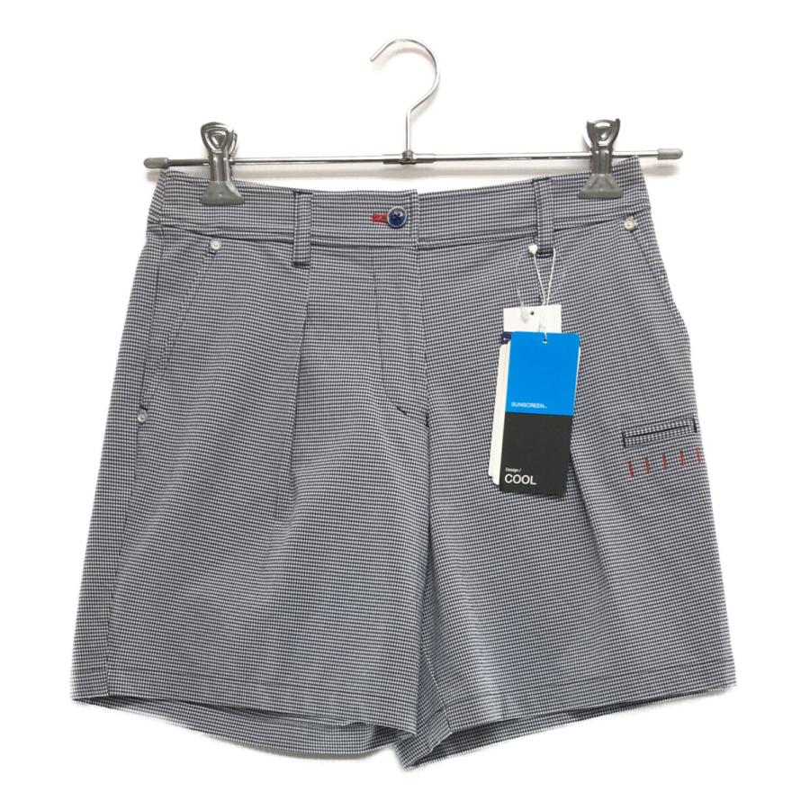 未使用品【SALE】マンシングウェア レディース ショートパンツ 7号 紺