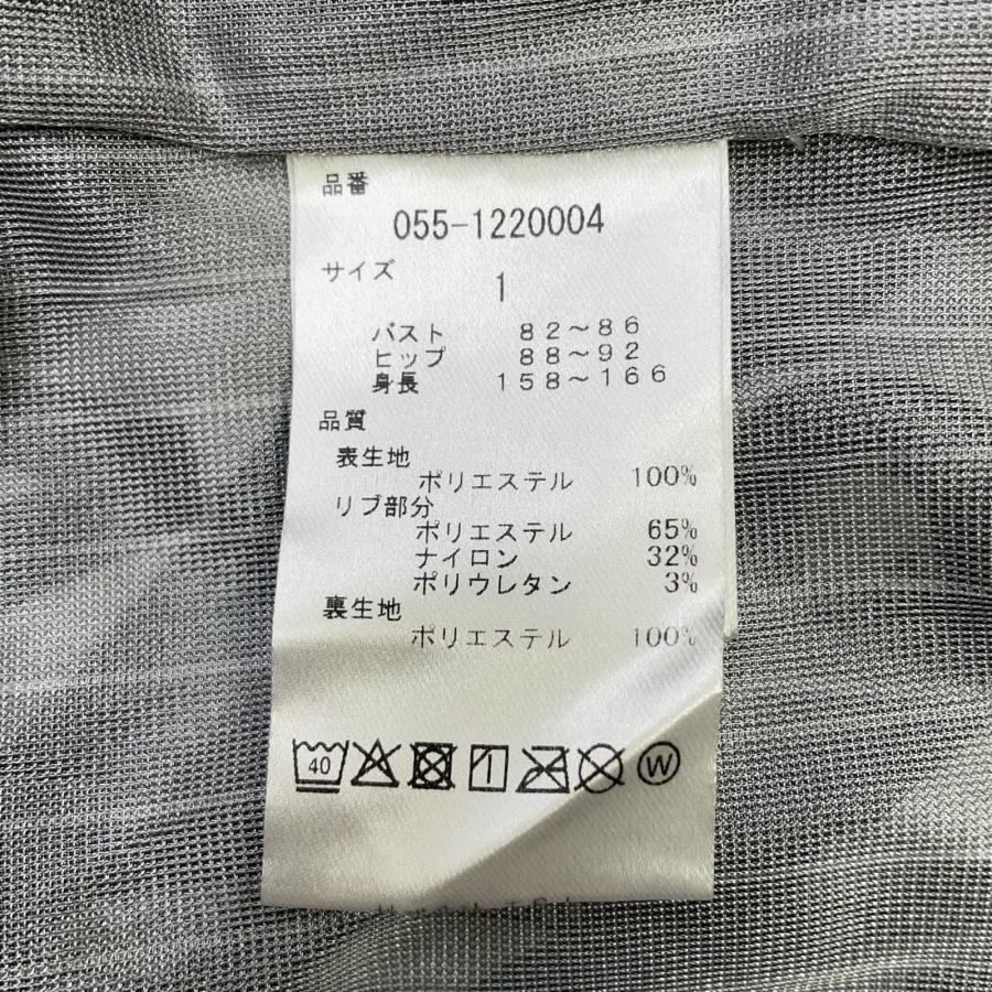 coco 中古【値下げ】 パーリーゲイツ レディース ダブルジップアウター 1(M) 紺×白 長袖 薄手 銀色裏地 レターパックプラス発送可 120530_5
