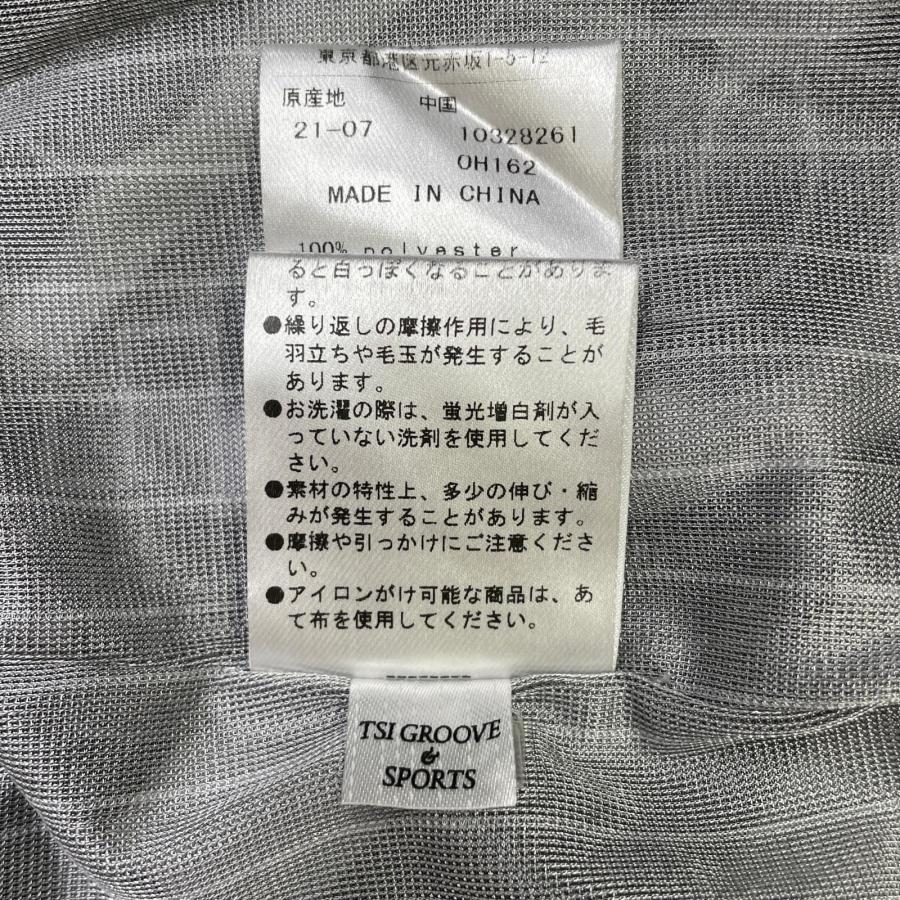 coco 中古【値下げ】 パーリーゲイツ レディース ダブルジップアウター 1(M) 紺×白 長袖 薄手 銀色裏地 レターパックプラス発送可 120530_6