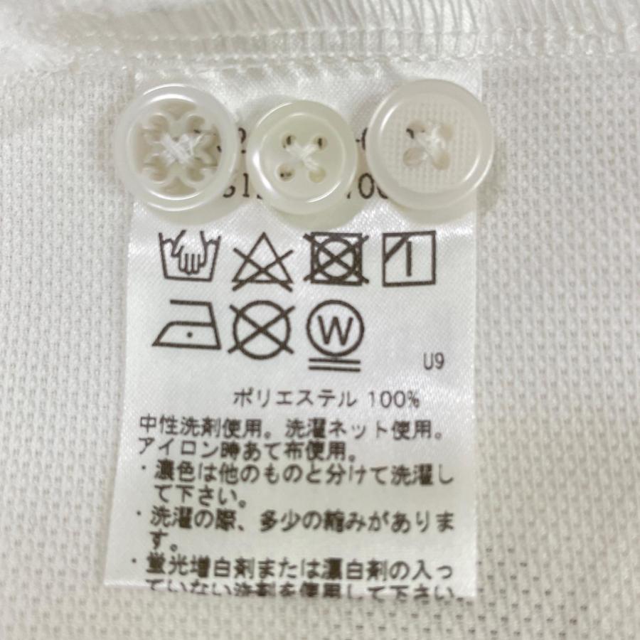 【未使用訳アリ】定価5.2万円 G/FORE ホワイト 長袖ポロシャツ coco 中古【値下げ】 ジーフォア G/FORE メンズ 長袖ポロシャツ 3(LL