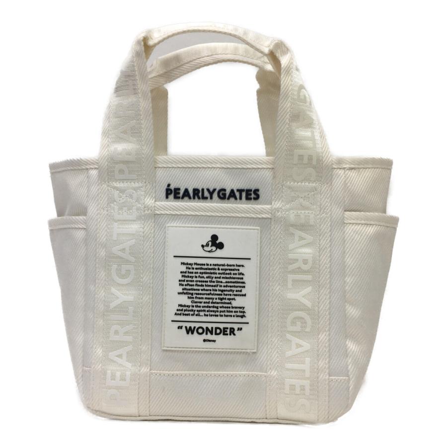PEARLY GATES coco 中古 パーリーゲイツ カートバッグ ホワイト 白 
