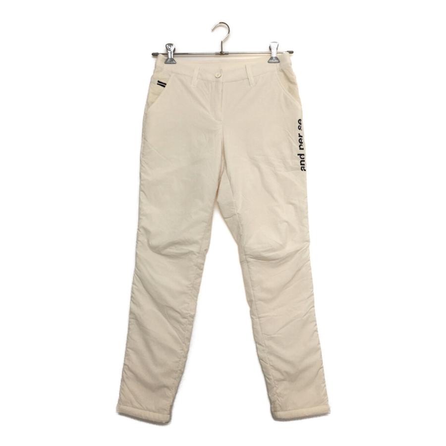 and per se ホワイトパンツM新品 and per se（アンパスィ） coco 中古【値下げ】 レディース パンツ M