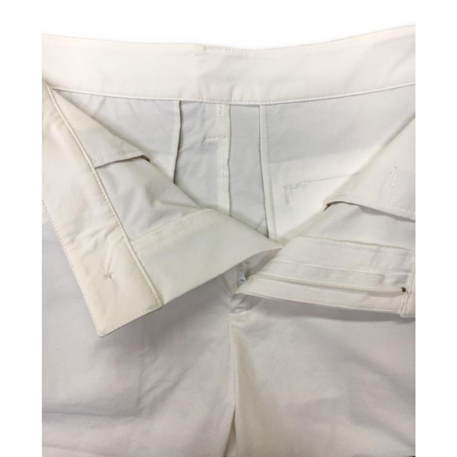 coco 未使用品【SALE】 ヴィ・トゥエルヴ V12 メンズ ハーフパンツ M 白 ホワイト ストレッチ レターパックプラス発送可 K016241