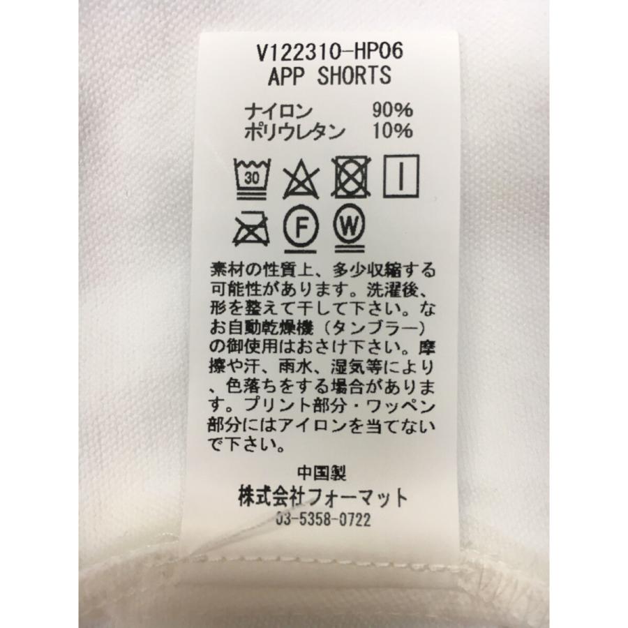 coco 未使用品【SALE】 ヴィ・トゥエルヴ V12 メンズ ハーフパンツ M 白 ホワイト ストレッチ レターパックプラス発送可 K016241