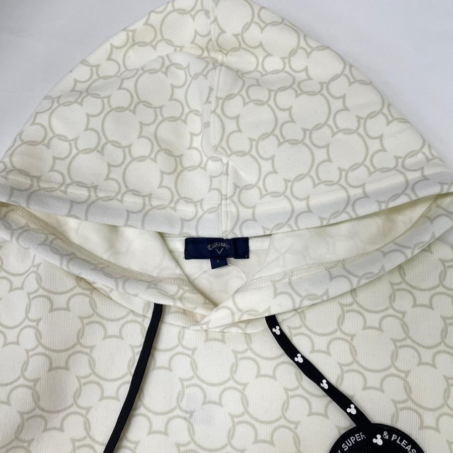 coco 中古 キャロウェイ Callaway メンズ パーカー L 白 フーディー