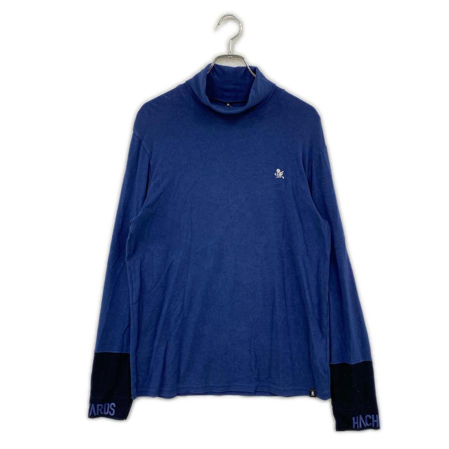 中古 ハチヤーズ 8YARDS メンズ 長袖シャツ XL 紺 ネイビー