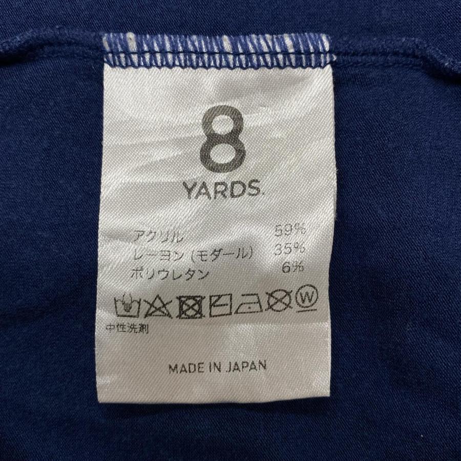 中古 ハチヤーズ 8YARDS メンズ 長袖シャツ XL 紺 ネイビー