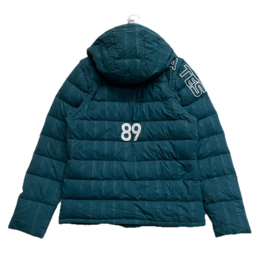coco 中古【値下げ】パーリーゲイツ PEARLY GATES メンズ ダウンジャケット 6(LL) 緑 グリーン 3WAY ストライプ 防寒 K021590_1