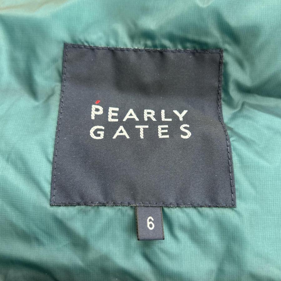 coco 中古【値下げ】パーリーゲイツ PEARLY GATES メンズ ダウンジャケット 6(LL) 緑 グリーン 3WAY ストライプ 防寒 K021590_8