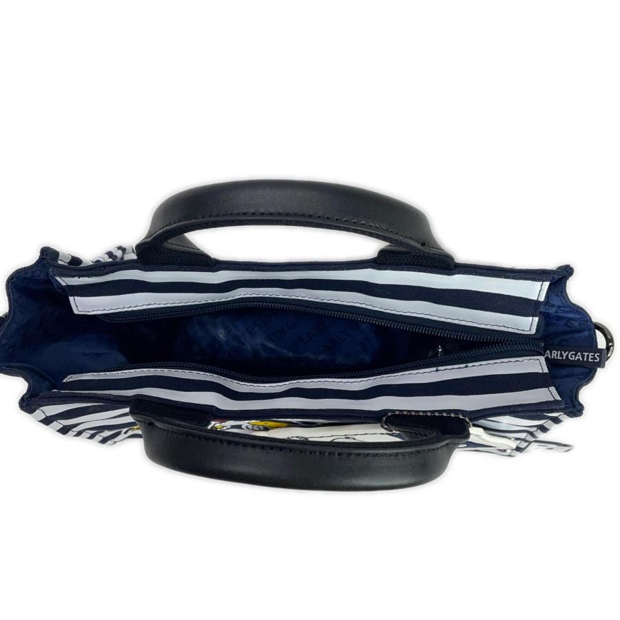 PEARLY GATES（パーリーゲイツ） coco 未使用品 カートバッグ 紺×白