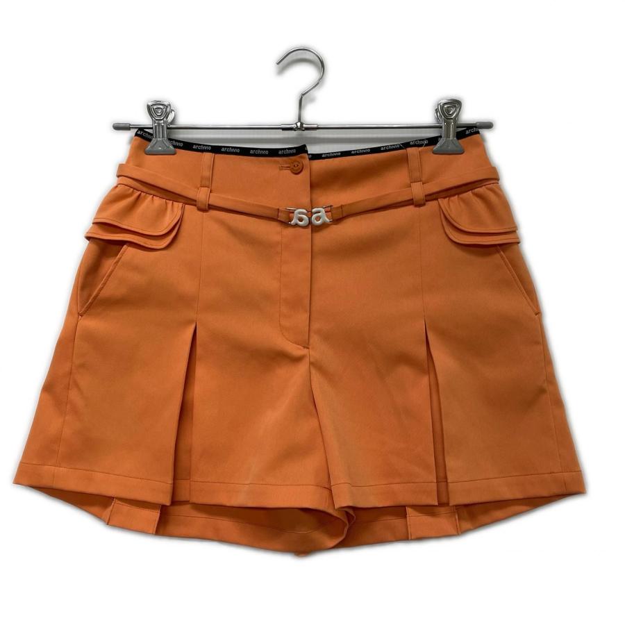 archivio - coco 中古 アルチビオ archivio レディース ショートパンツ 38(M) オレンジ パイル地 ウエストゴム archivio（アルチビオ） coco 中古【値下げ】アルチビオ レディース