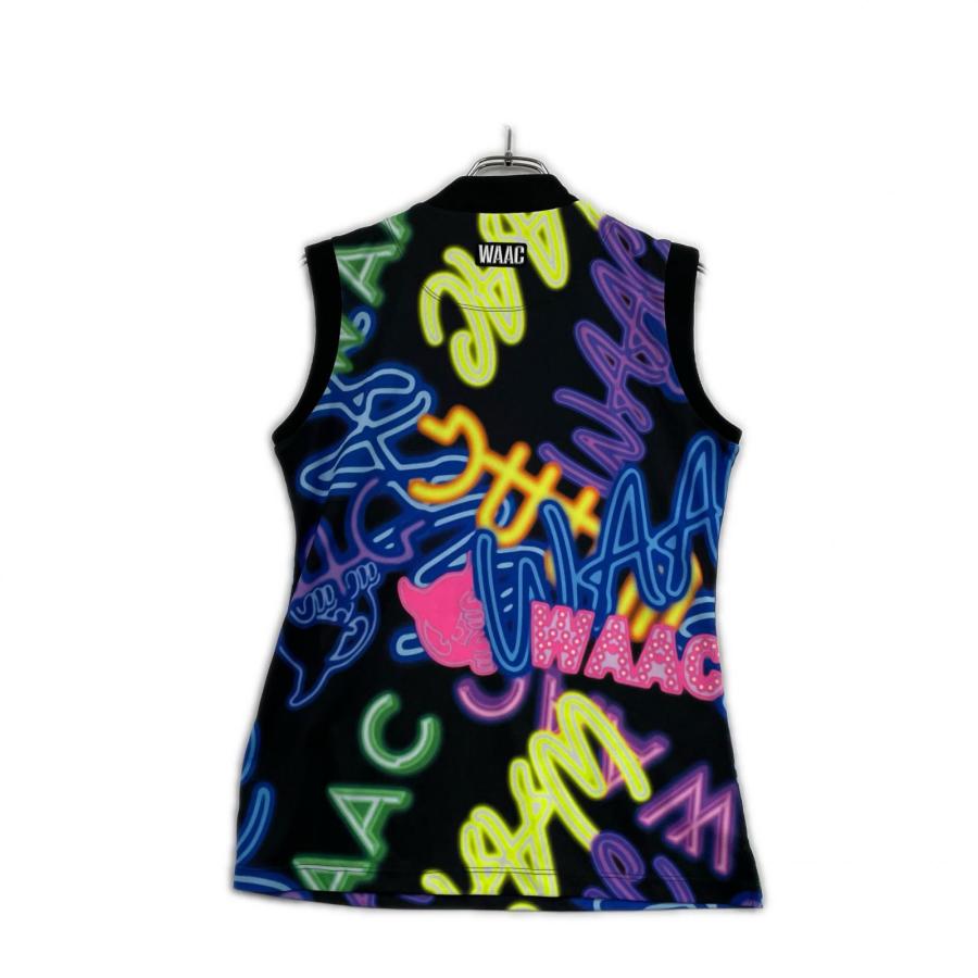 WAAC coco 中古 ワック レディース ノースリーブシャツ 3(L) ブラック