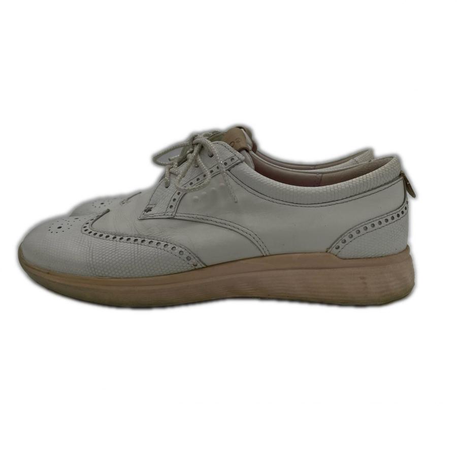 ★美品★エコー ゴルフシューズ スパイクレス　　　ベージュ サイズ37 ecco（エコー） coco 中古【SALE】 ゴルフシューズ 37 23.5cm ホワイト