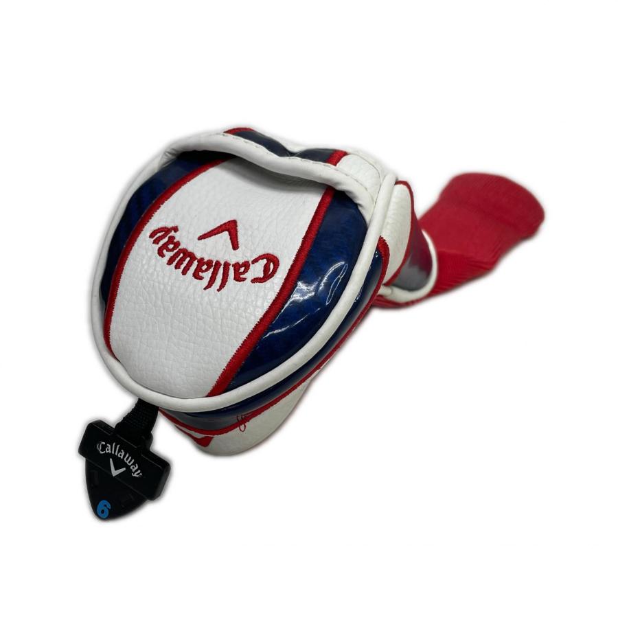 coco 中古 キャロウェイ Callaway ヘッドカバー トリコロール