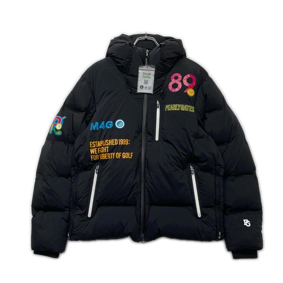 【希少】パーリーゲイツ メンズ5 ウールダウンジャケット ブラック PEARLY GATES（パーリーゲイツ） coco 中古 メンズ ダウンジャケット 5