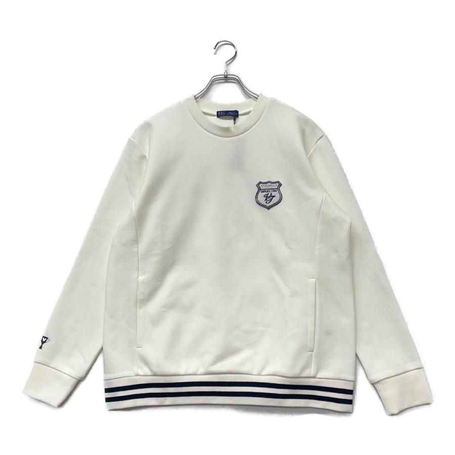 23区GOLF coco 未使用品 23区ゴルフ メンズ スウェット L 白 ホワイト